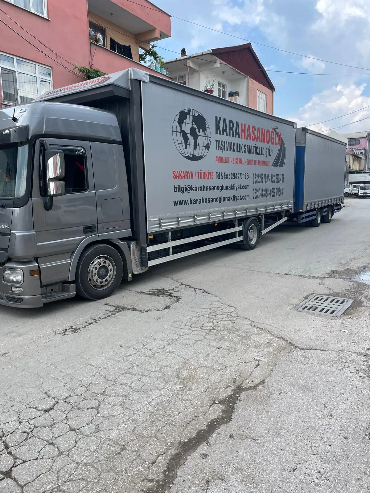 Evden eve nakliyat aracı